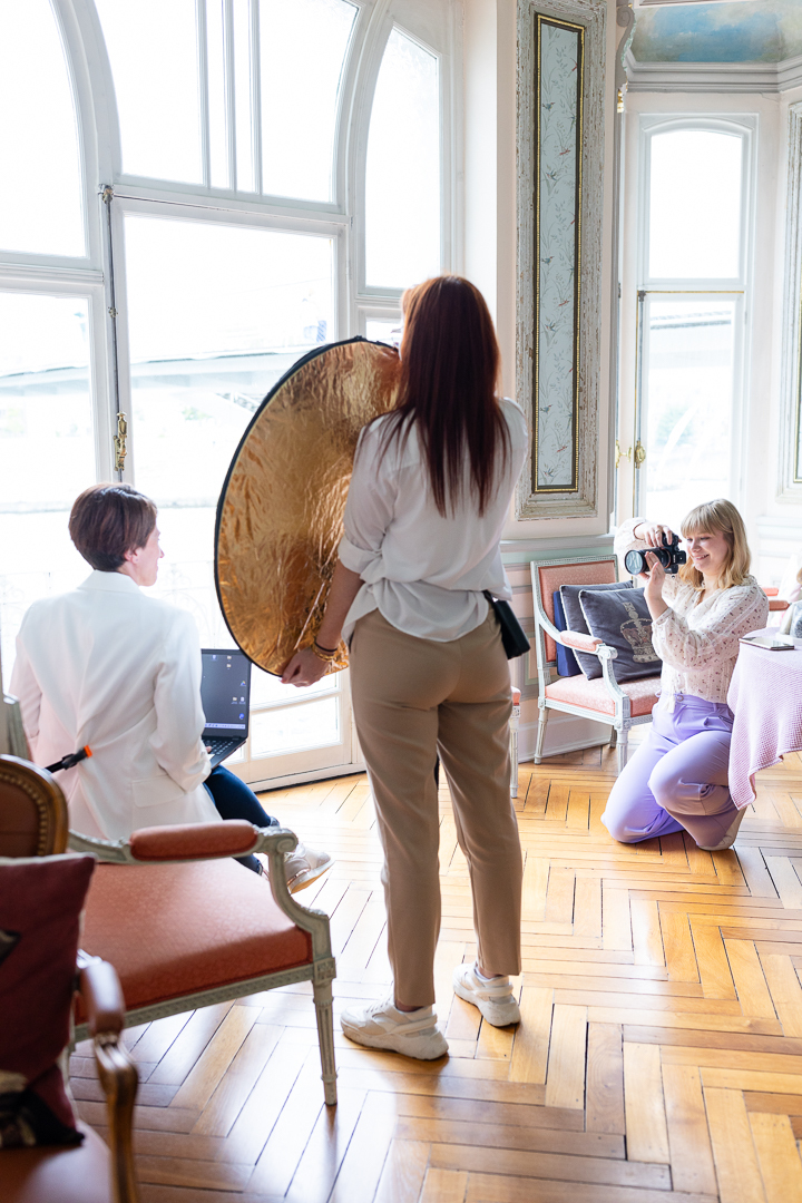 shooting personnal branding à la Villa Balat | © Vizual Studio